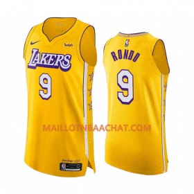 Maillot NBA Los Angeles Lakers Rajon Rondo 9 Nike 2019-20 City Edition Swingman - Homme